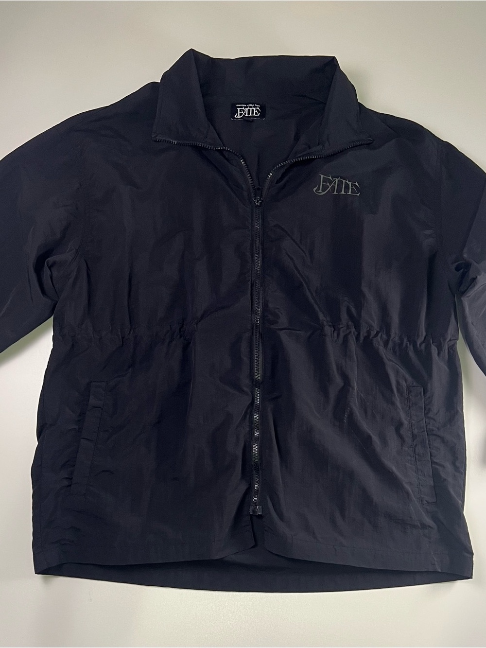 Official ENHYPEN World Tour FATE Black Windbreaker Jacket - Size Free (F)